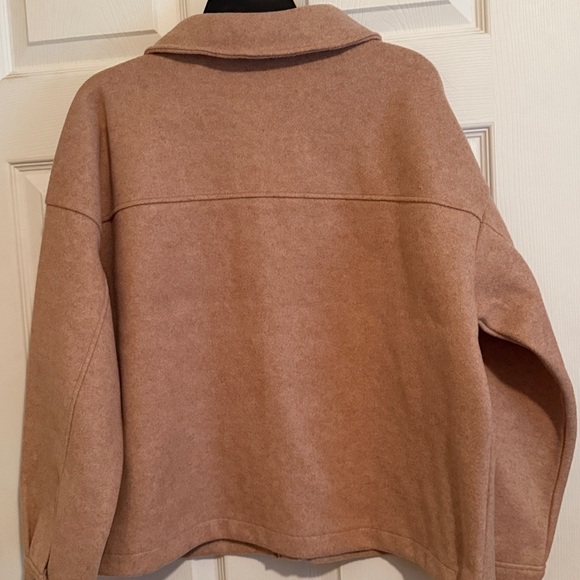 Tan Button-Up Jacket - Picture 7 of 8